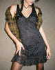 Afbeelding van Sandila Mini Dress in Lace Black