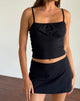 Afbeelding van Sasya Cami Top in Zwart
