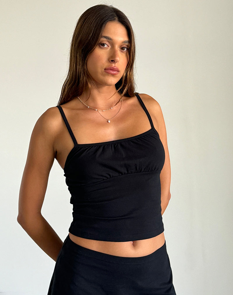 Afbeelding van Sasya Cami Top in Zwart