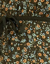 Grunge Bloemen Khaki