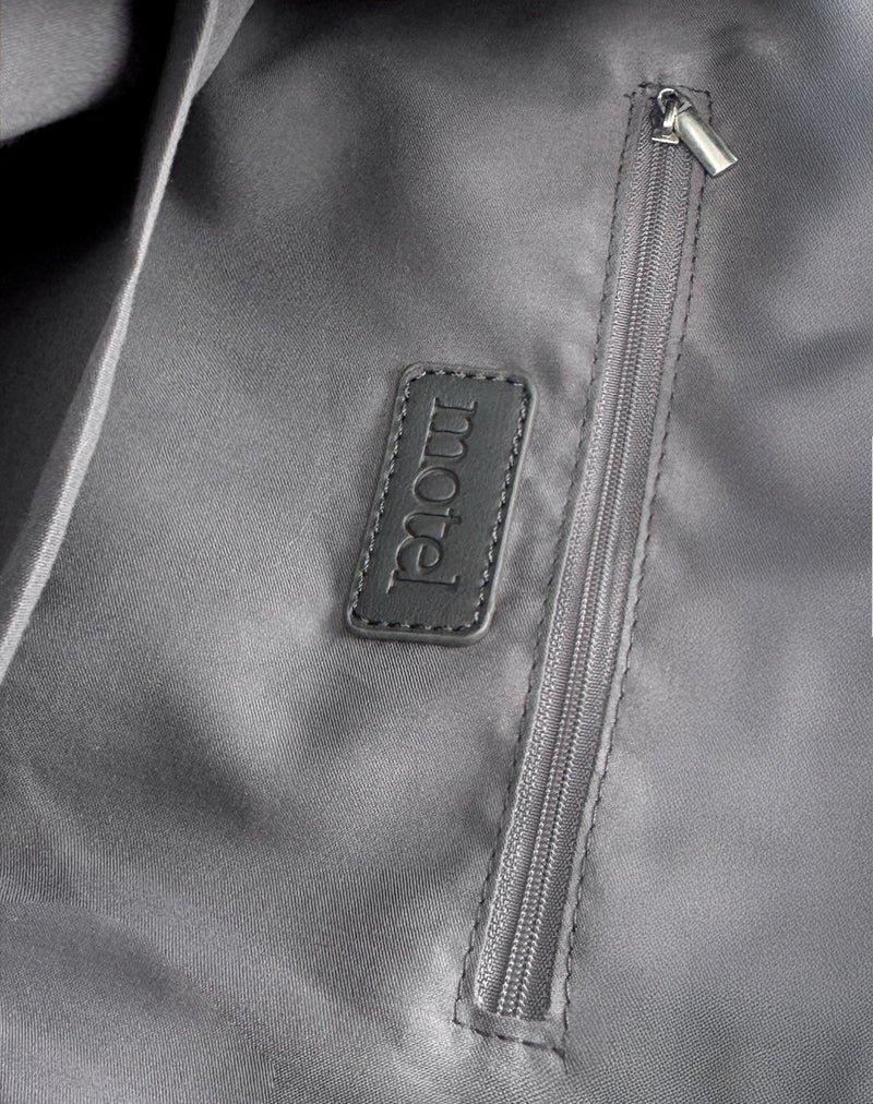 Afbeelding van Pailletten Hobo Tas in Zilver