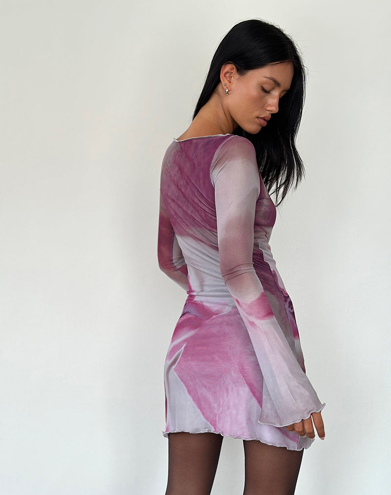 Sevila Mini Jurk in Anatomy of Nature Roze