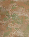 Gaas Ton-sur-ton Paisley Groen