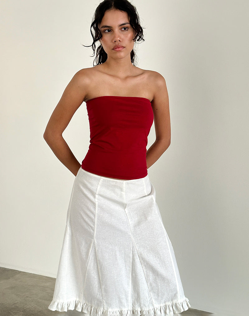 Afbeelding van Shaelo Bandeau Top in Adrenaline Rood