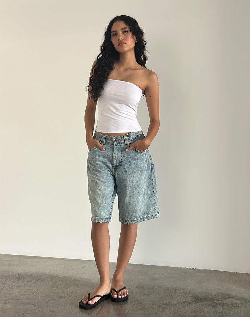 Shaelo Bandeau Top in Wit