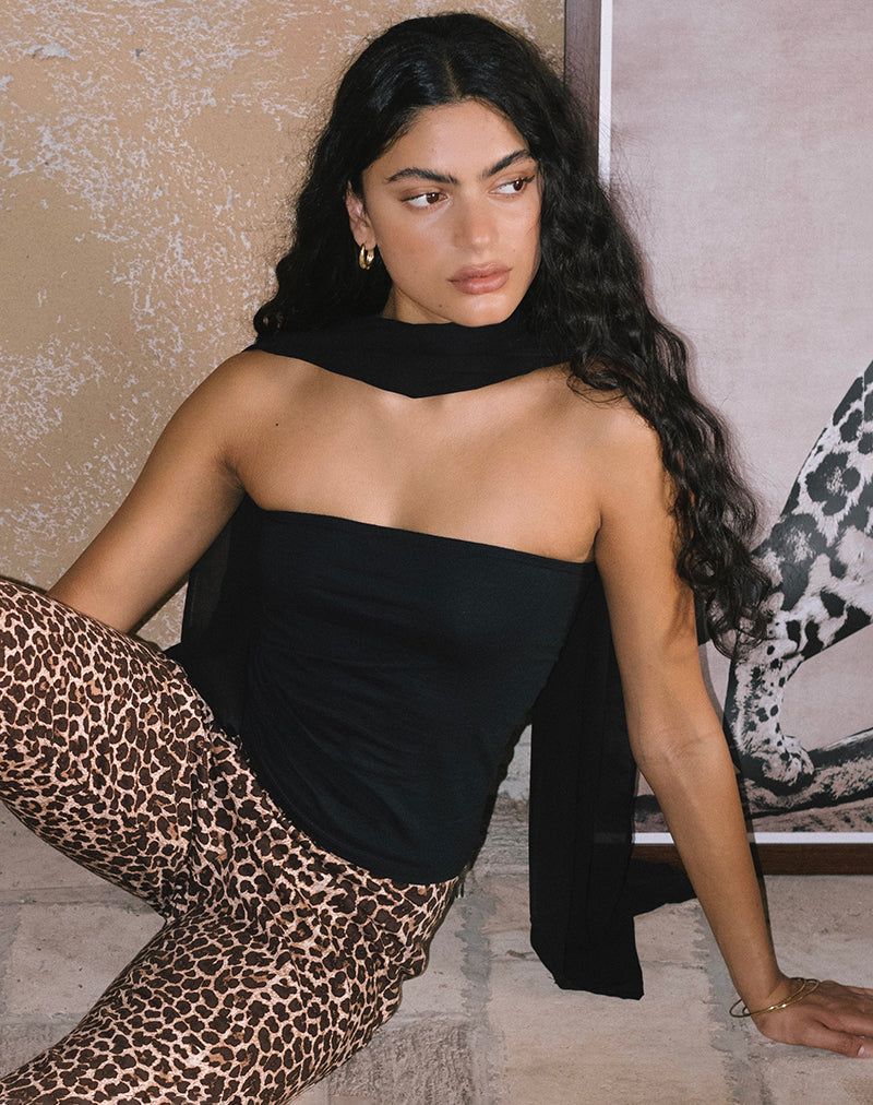 Afbeelding van Shaelo Bandeau Top in Zwart