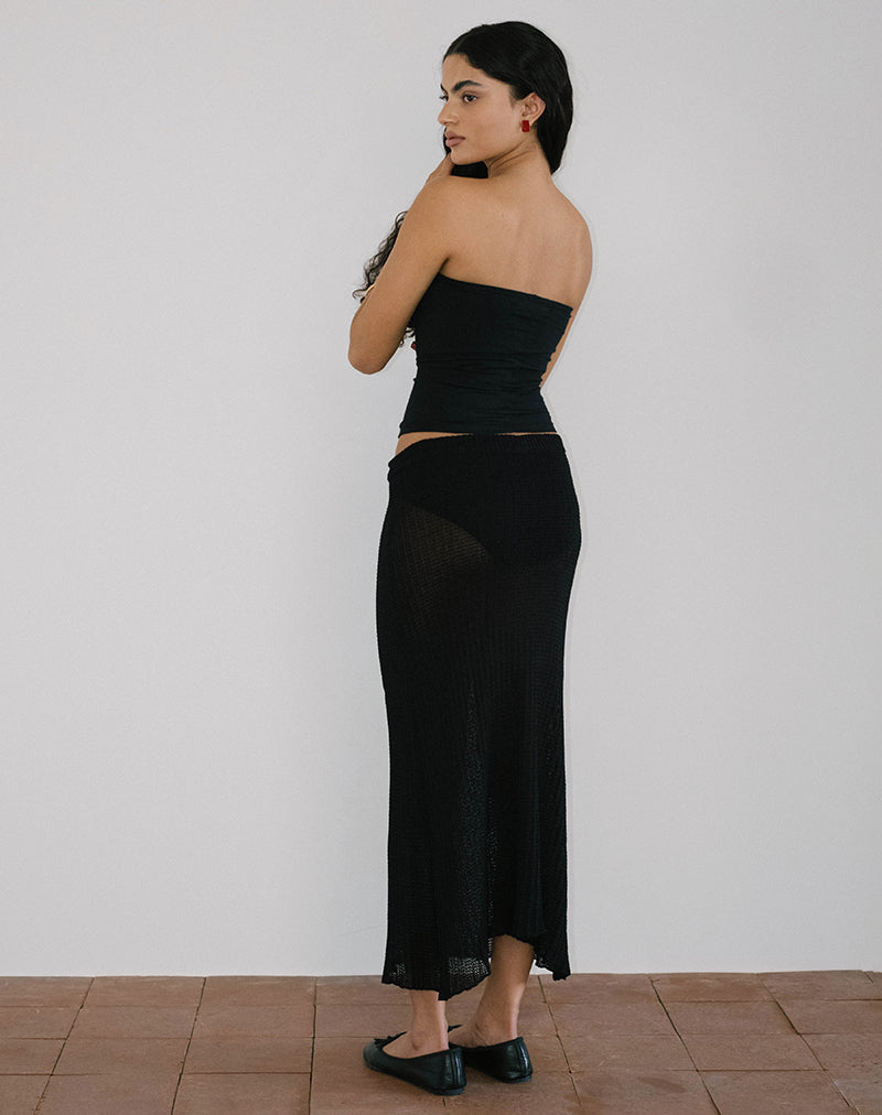 Afbeelding van Shaelo Bandeau Top in Zwart