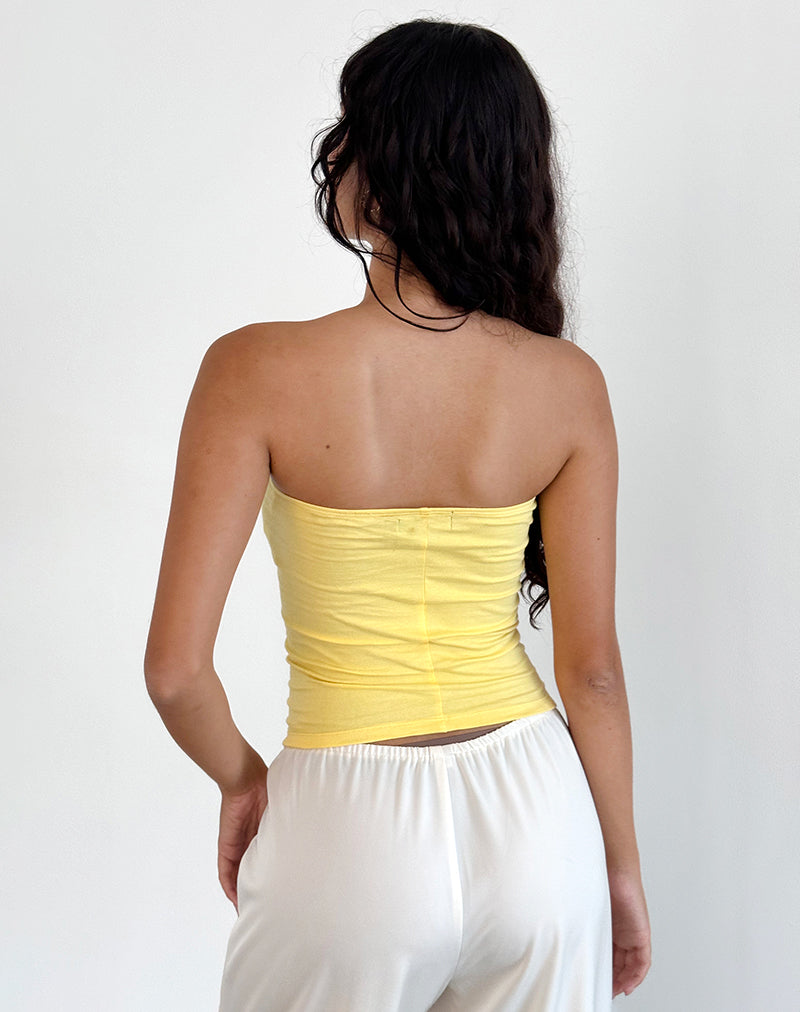 Afbeelding van Shaelo Bandeau Top in Limonade Sinaasappel Hisbiscus