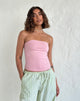 Afbeelding van Shaelo Bandeau Top in Pink Lady