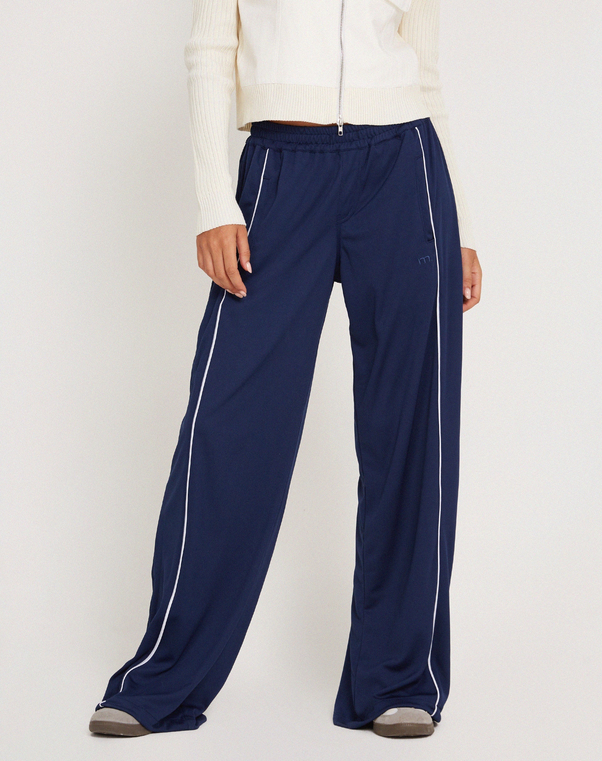 Afbeelding van Shobi Wijde Been Jogger in Navy