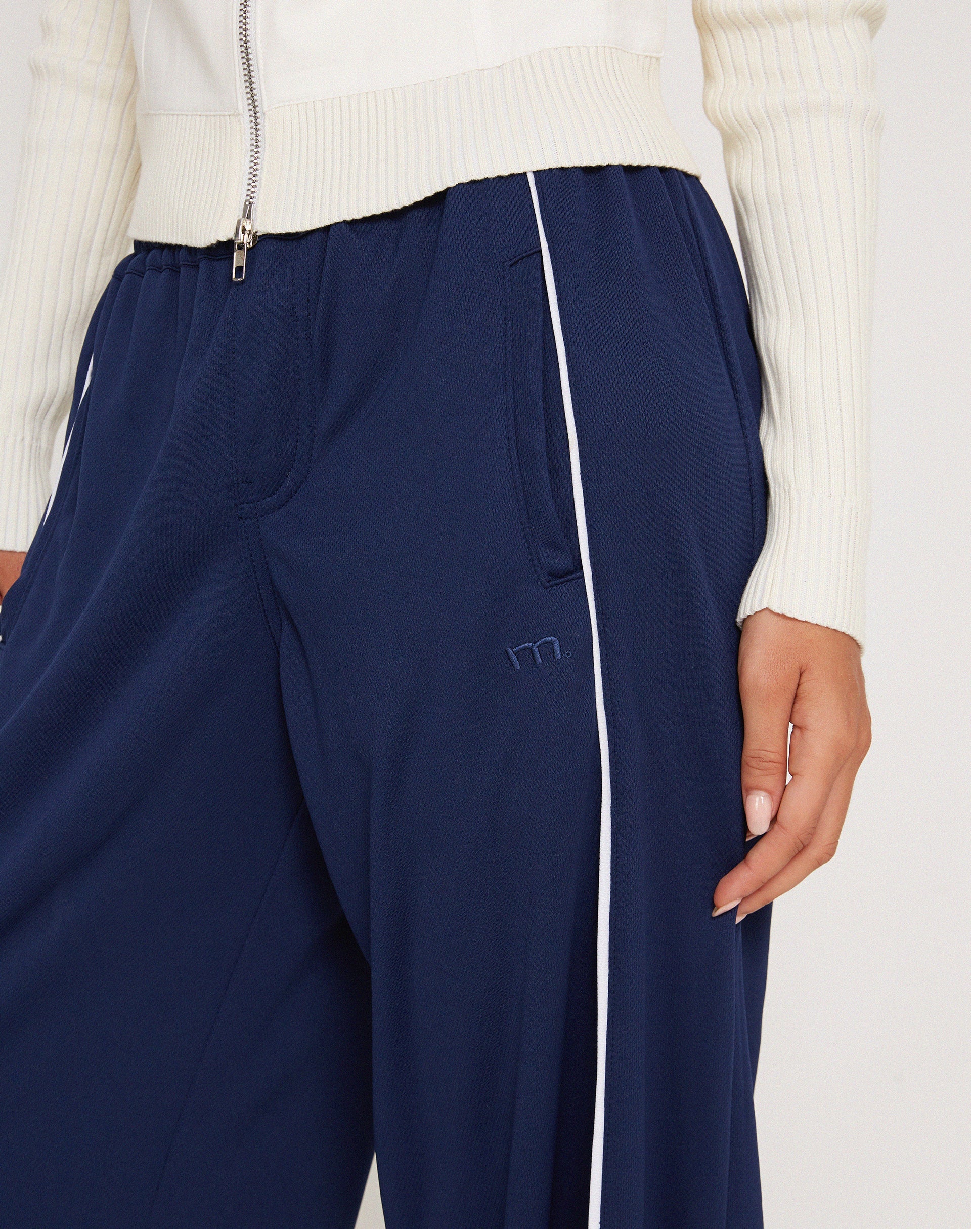 Afbeelding van Shobi Wijde Been Jogger in Navy