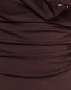 Rayon Jersey Bittere Chocolade