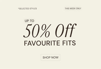 TOT 50% KORTING OP FAVORIETE PASVORMEN