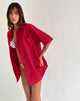 Afbeelding van Smith Oversized Shirt in Adrenaline Rood
