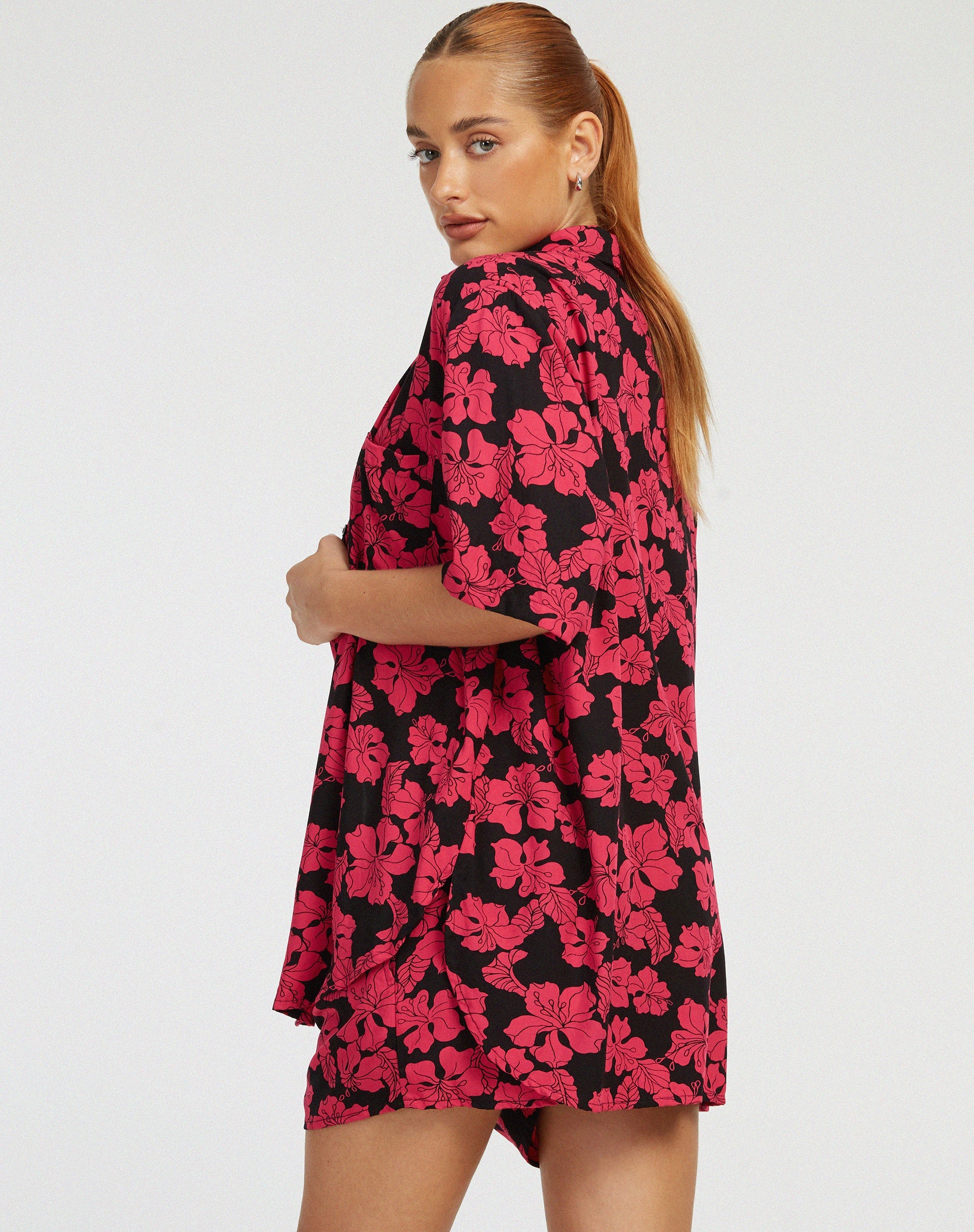 Afbeelding van Smith Shirt in Vakantie Hot Pink