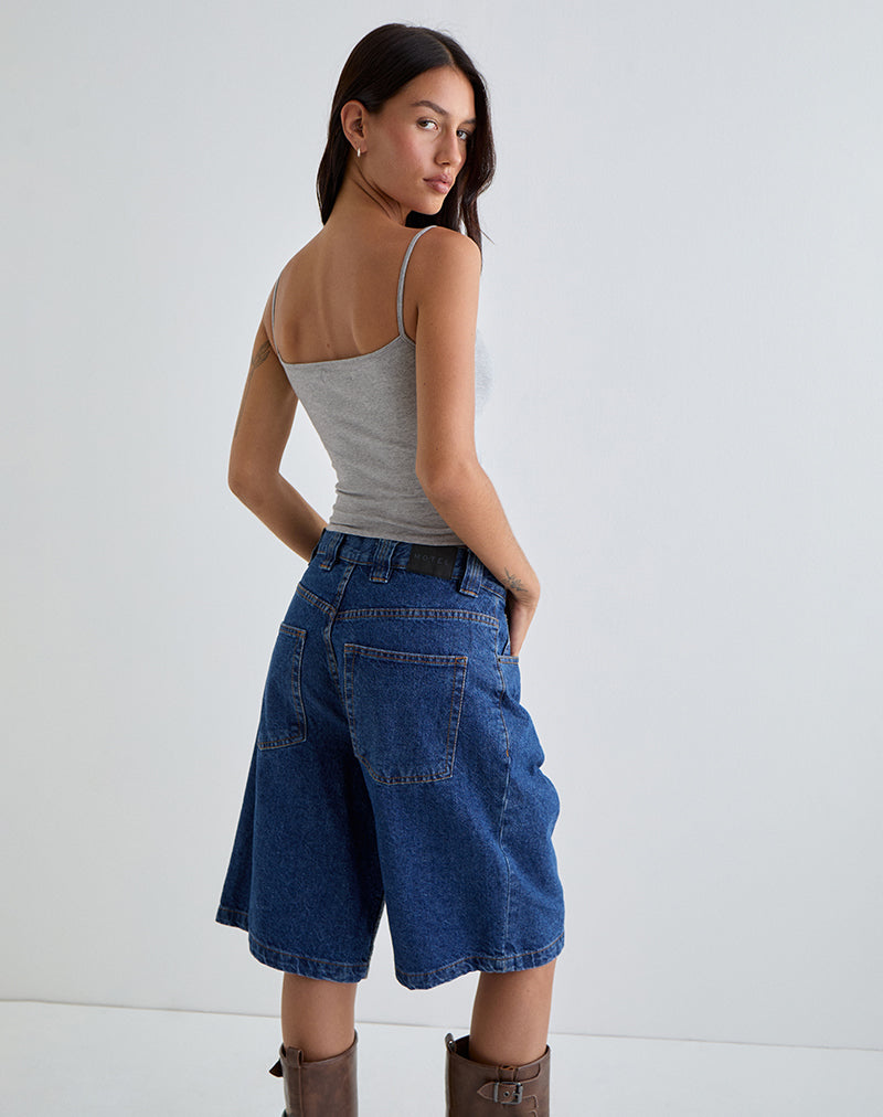 Afbeelding van Solay Vest Top in Grijs Marl