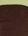  Chocoladebruin met pistachebinding