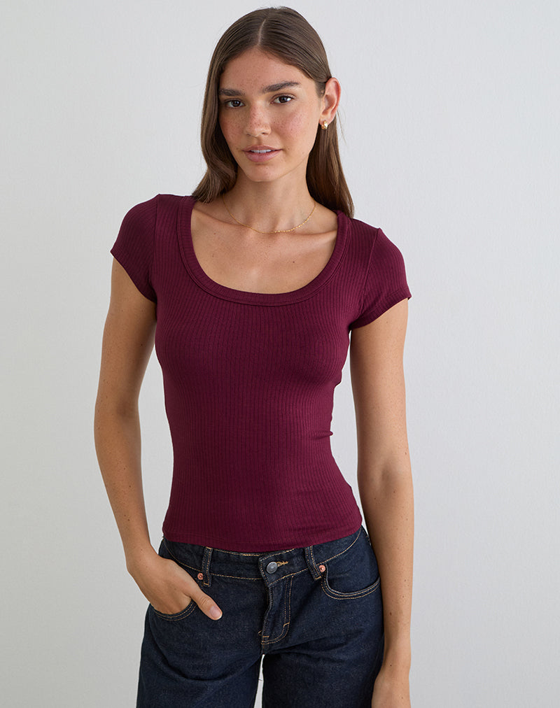 Afbeelding van Sumala Tee in dikke ribwijn