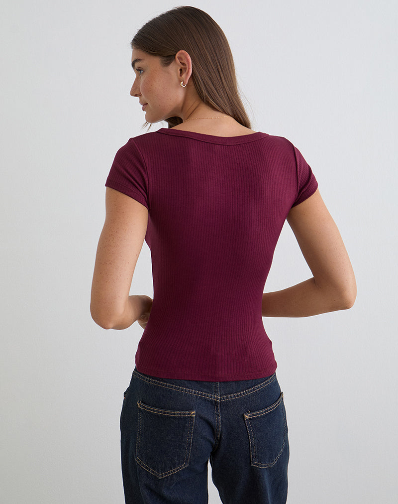 Afbeelding van Sumala Tee in dikke ribwijn