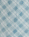 Vage Check Blauw