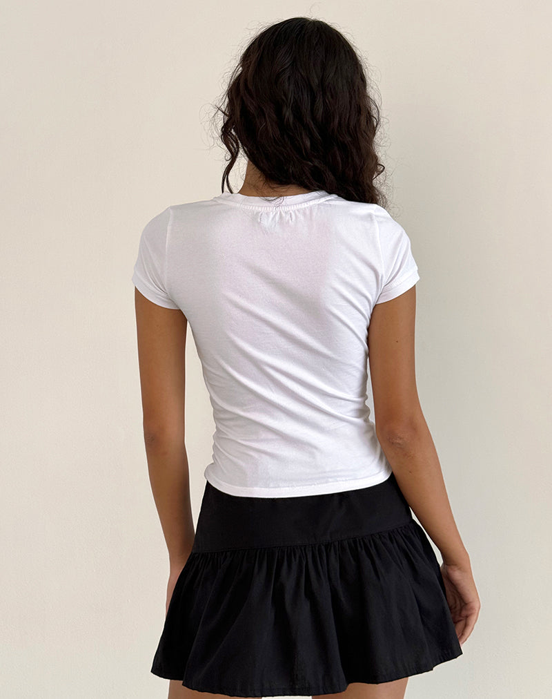 Afbeelding van Sutin T-shirt in Wit Fruitig