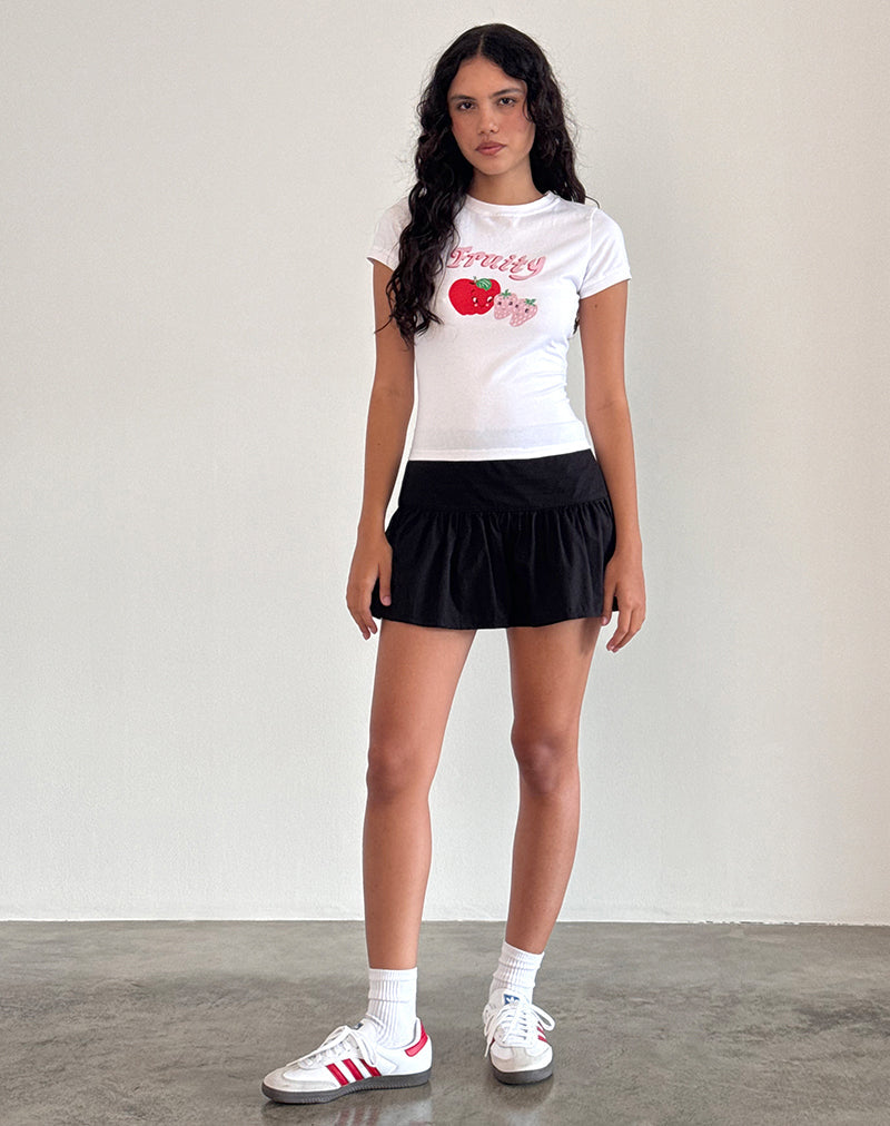 Afbeelding van Sutin T-shirt in Wit Fruitig
