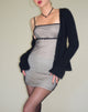 Afbeelding van Tabana Mini Dress in Black Mesh