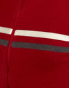 Gebreide jas rood