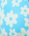 Retro Madeliefje Blauw