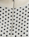 Kleine polka ivoor