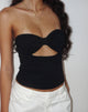 Afbeelding van Tifose Bandeau-twist Top in Zwart