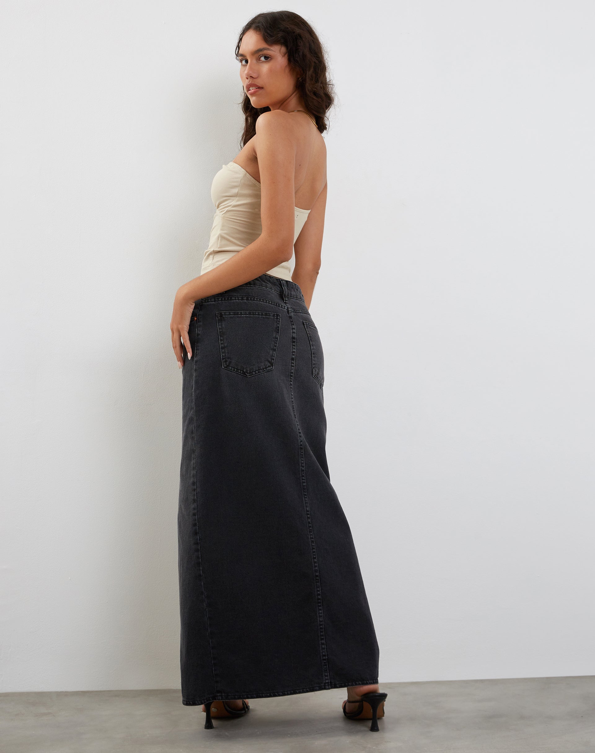 Afbeelding van Tifose Bandeau Twist Front Top in Kokosmelk