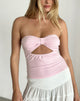 Afbeelding van Tifose Twist Front Top in Lichtroze