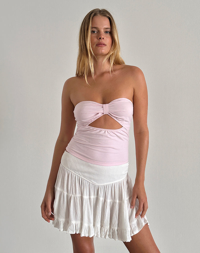 Afbeelding van Tifose Twist Front Top in Lichtroze