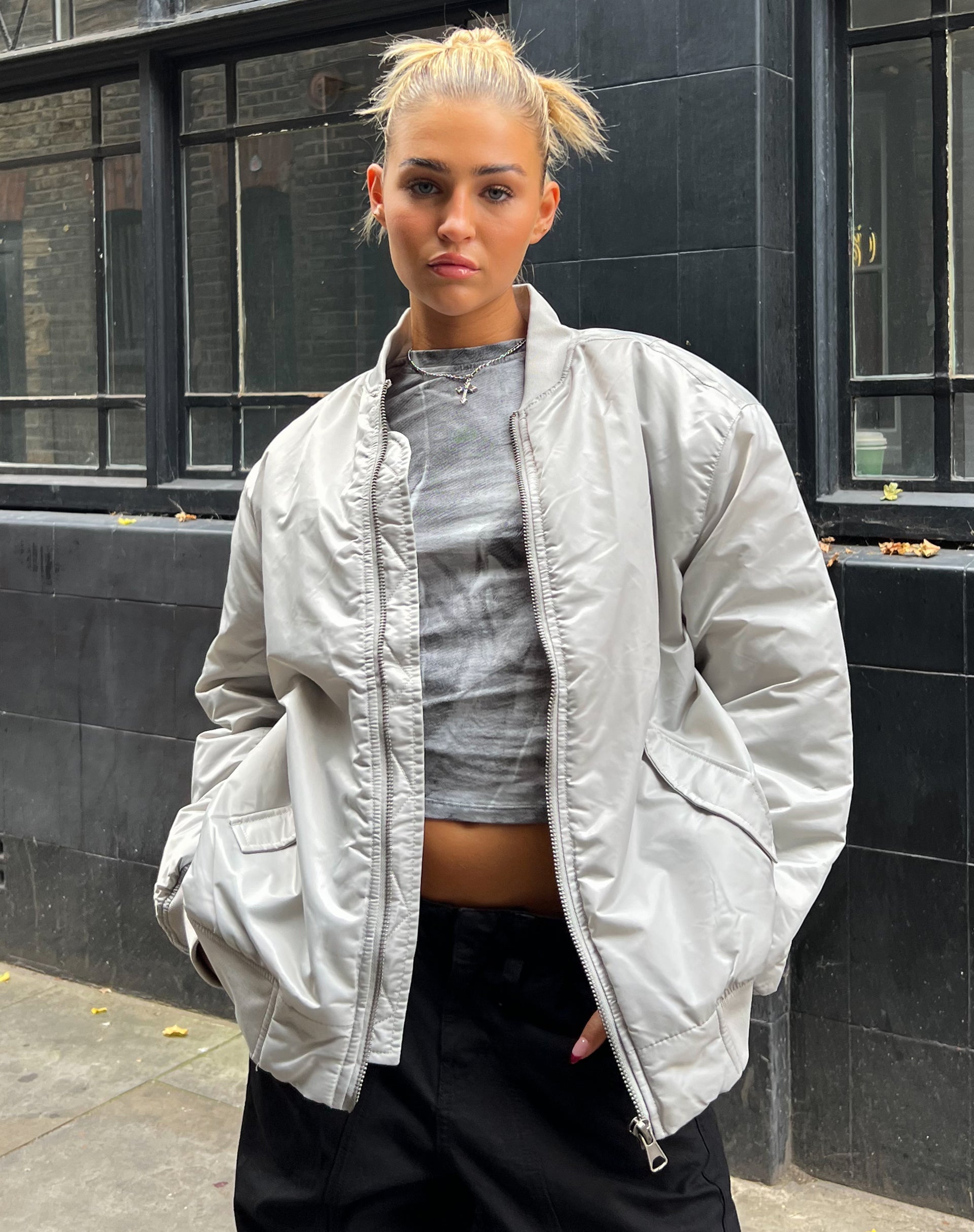 Afbeelding van Junpyo Jacket in Glacier Grey