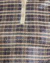 Pailletten Vintage Ruit Bruin
