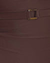 Bruin met Riem