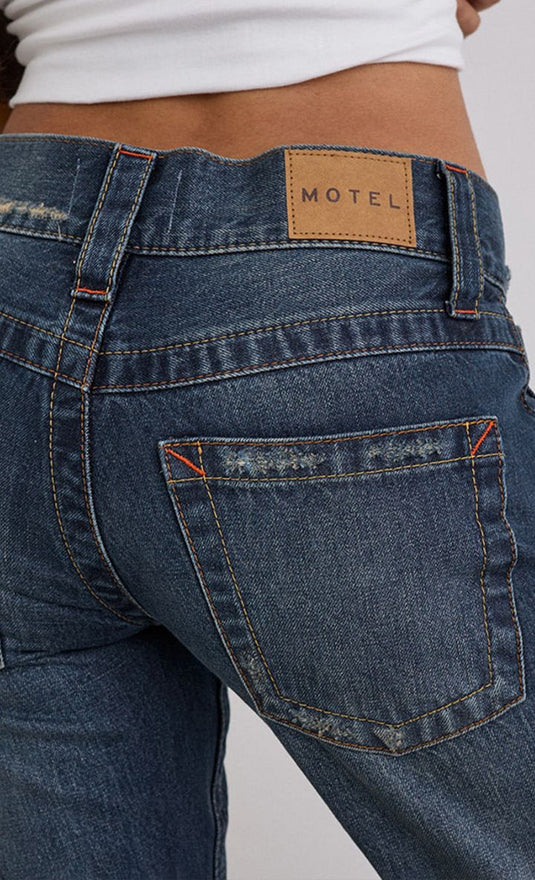 Laag uitgesneden gedraaide naad