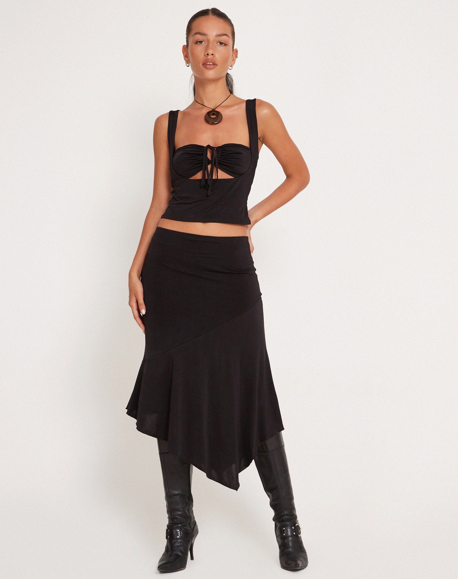 Afbeelding van Ulani Crop top in Zwart