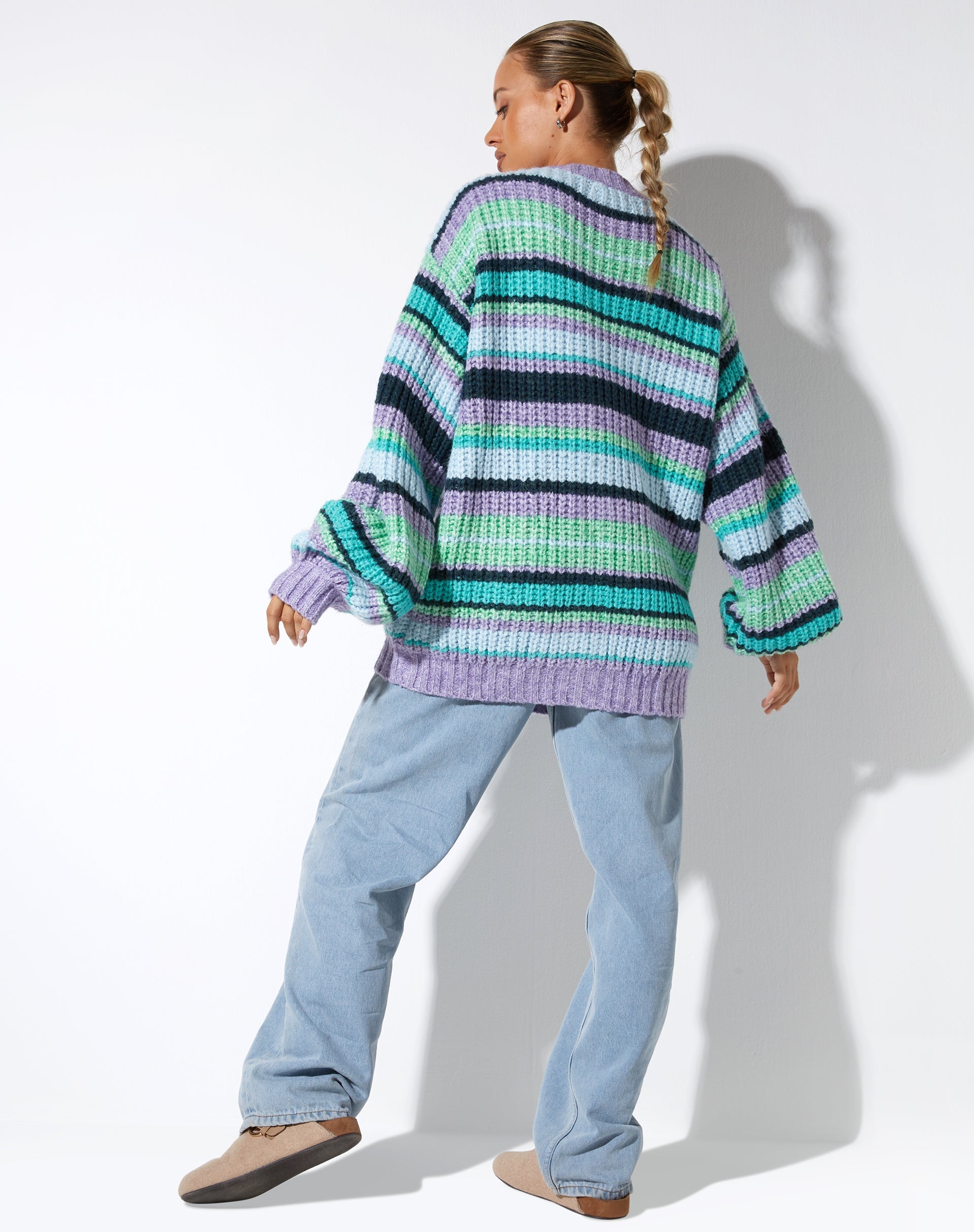 BEELD VAN Uriela Cardi in Stripe Purple