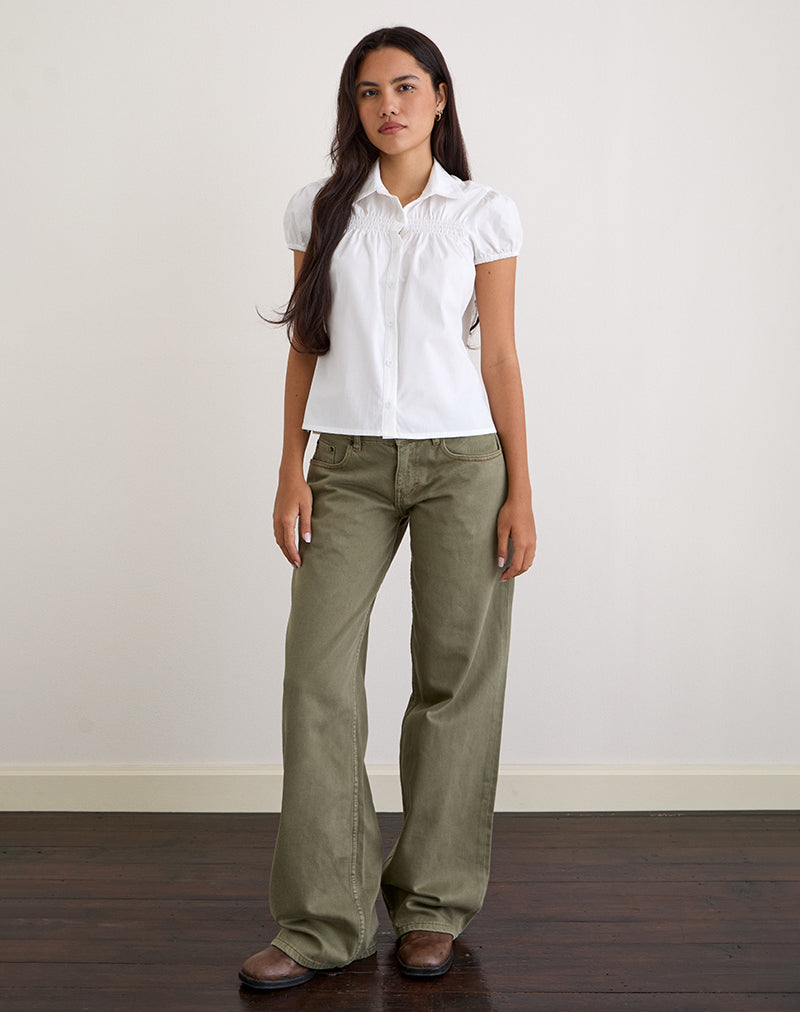 Afbeelding van Ulsan Fitted Shirt in Wit