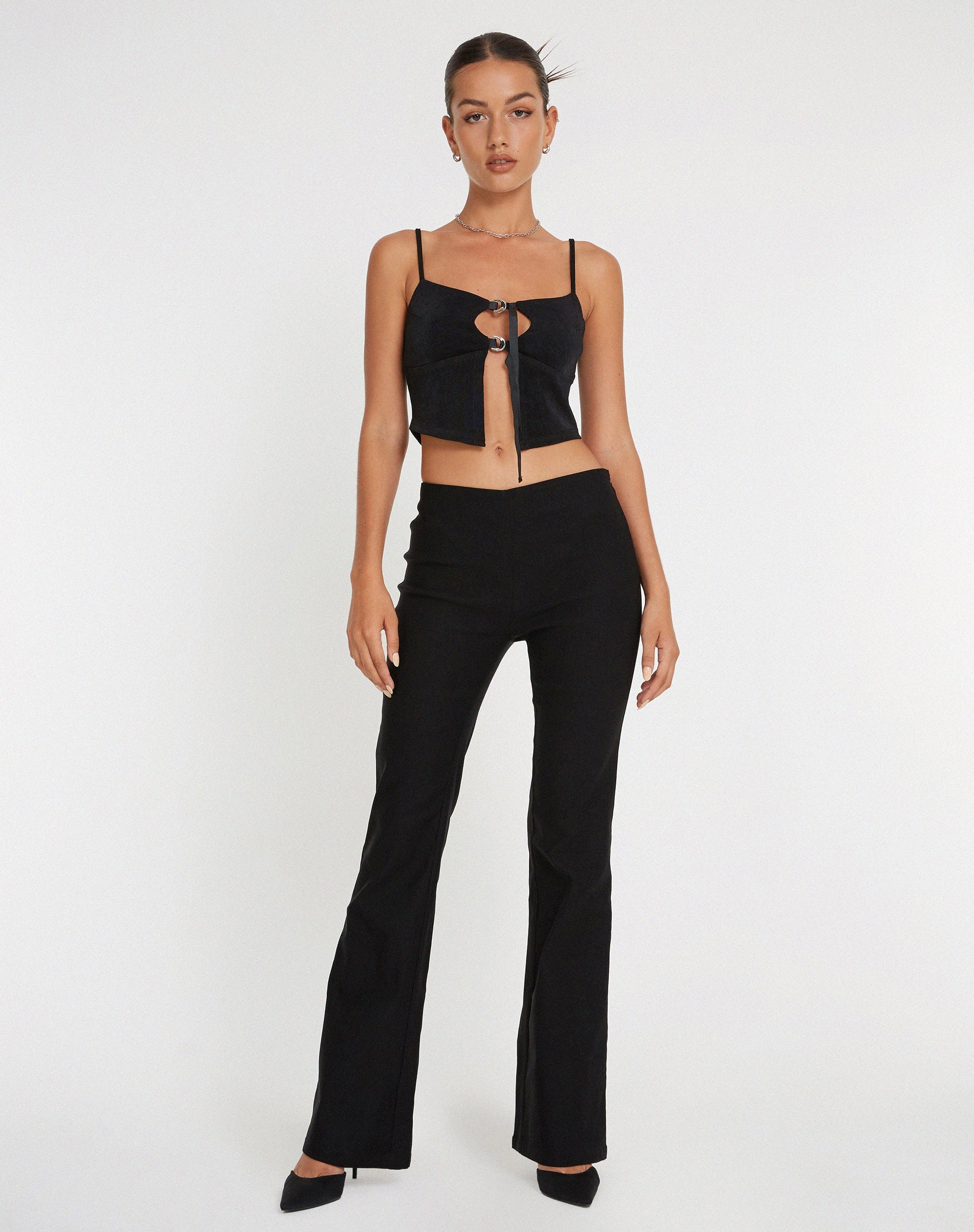Afbeelding van Velda Crop Top in Zwart