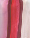 Roze chiffon geverfde streep