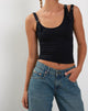 Afbeelding van Verity Vest Top in Zwart