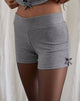 Afbeelding van Verna Bow Short in Lichtgrijs Knit