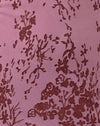 Abstract Botanisch Mauve