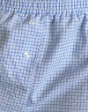 Gingham Blauw Wit
