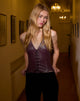 Afbeelding van Wahya Kanten Halter Top in PU Plum
