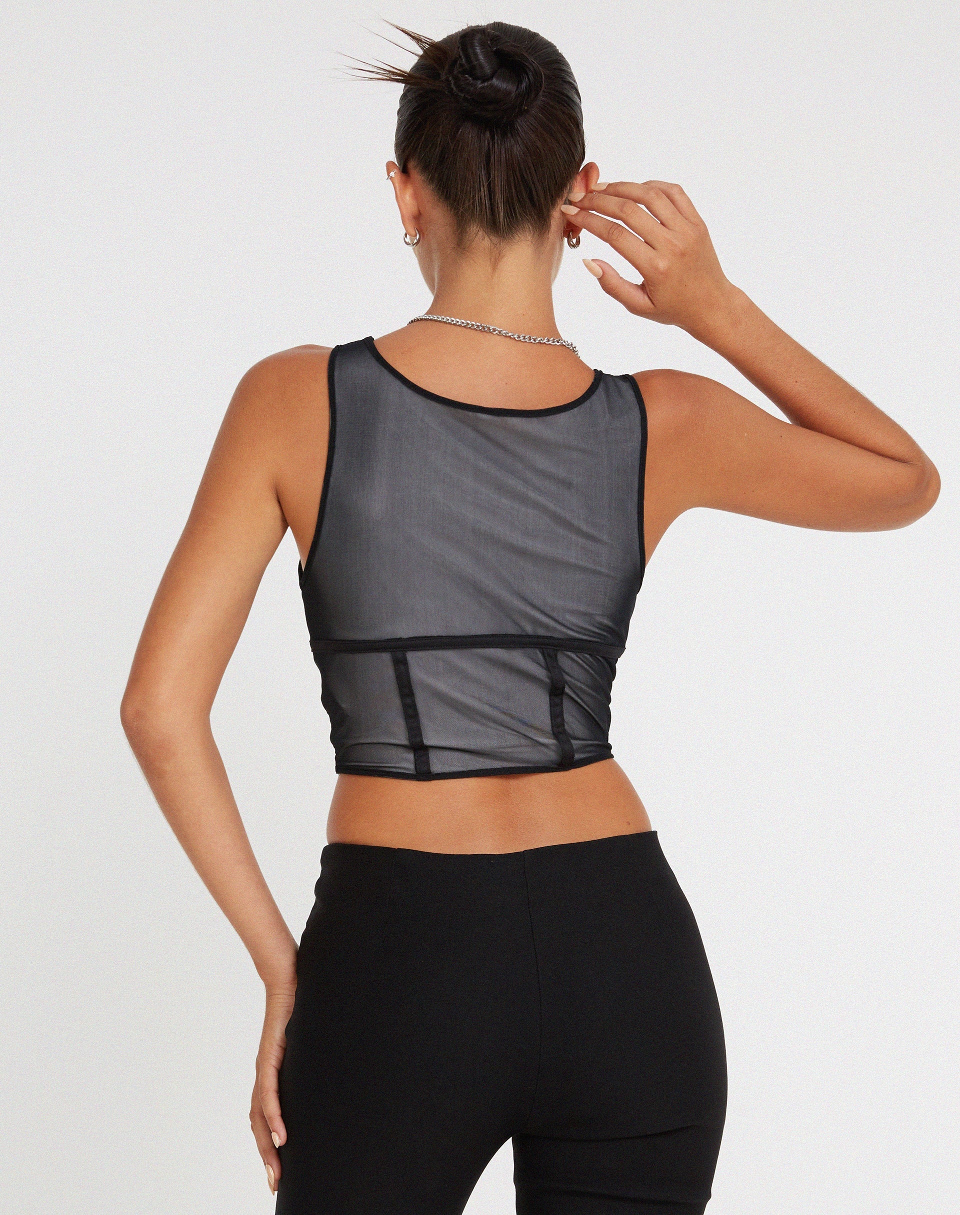 Afbeelding van Wali Crop Top in Zwart