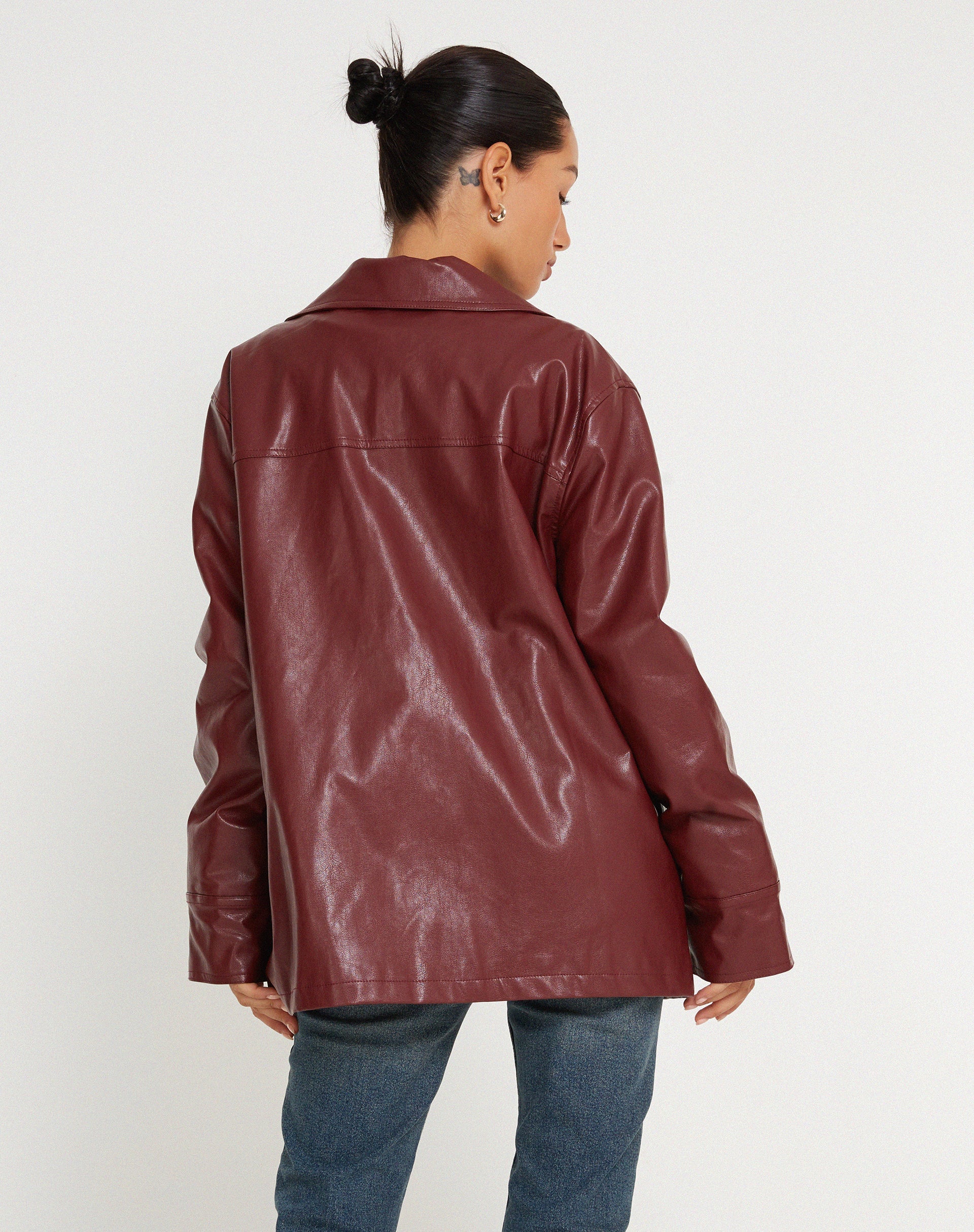 Afbeelding van Walta Jacket in PU Redwood